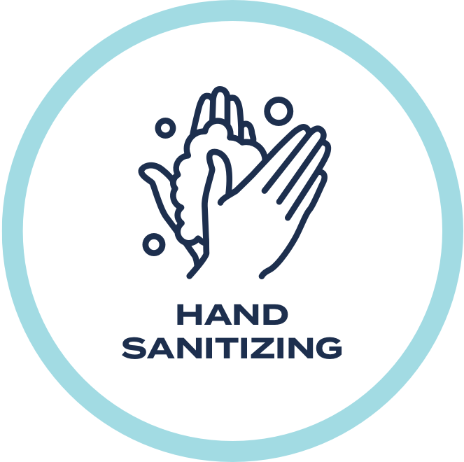 Please wash hands frequently and thoroughly with soap and water, and take advantage of our sanitation stations as well.
